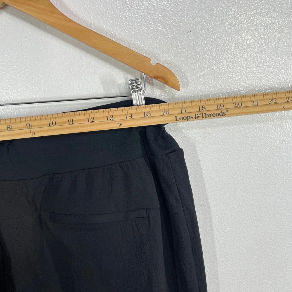Athleta Trekkie North Jogger Pants Black Size 18 Hiking Travel Activewear Casual